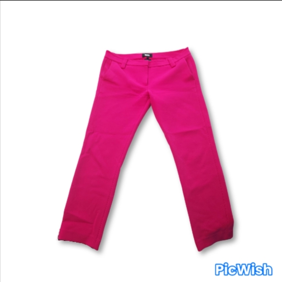 Hot Pink Stretchy Pants by Paige Denim - Picture 1 of 4